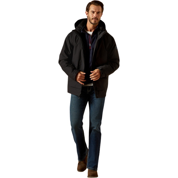 2025 Ariat Herren Outer Banks Wasserdicht Jacke 10062480 - Black